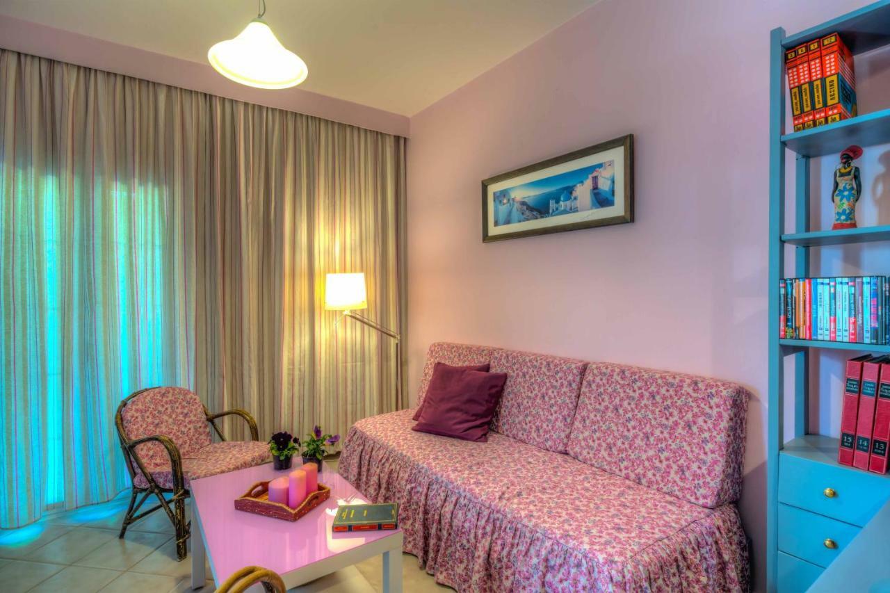 Elegant 1Br By Heraklion Beach Sun &Comfort Await Amoudara  Bagian luar foto